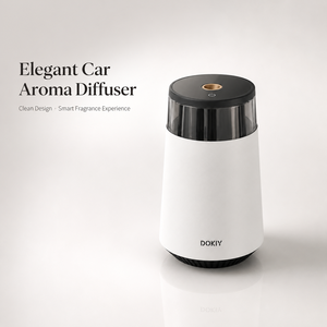 Ambientador Eléctrico Inteligente para Coche, Difusor Ultrasónico de Aroma sin Agua de Aleación de Aluminio con Sensor de Movimiento de Arranque/Parada Automática - Product Image 1