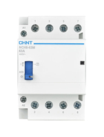 Contacteur modulaire CHINT NCH8-M avec commande manuelle 16-63A, contacteur AC 50Hz 60Hz, contacteurs Chint