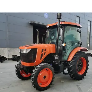 Сельскохозяйственный трактор Huaxia 2022, 80 л.с., 80 л.с., 4x4, Сертификация CE ISO CCC