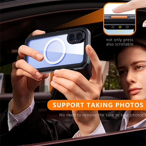 Étui de protection étanche et magnétique avec chargement sans fil pour <span class=keywords><strong>iPhone</strong></span> 16, 16 Pro/Plus/Pro Max – Housse robuste et étanche pour la natation – En stock - Product Image 4