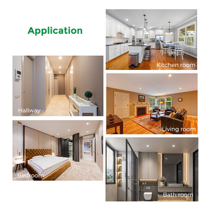 2700K 3000K 4000K 6000K CCT có thể thay đổi Trần xuống ánh sáng lõm Bảng điều khiển đèn trong nhà khách sạn 5W 8W dẫn xuống ánh sáng - Product Image 5