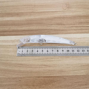 Top Right S-6014 115mm 12.1g Vente en gros de leurres flottants Minnow en ABS, appâts artificiels, leurres de pêche DIY, corps de leurres non peints - Product Image 5