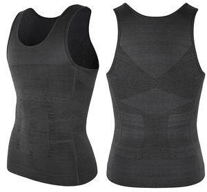 Faja Reductora de Cintura para Hombre, Corrector de Postura y Abdomen, Compresión Moldeadora Corporal, Quemador de Grasa para Pecho y Abdomen - Product Image 4