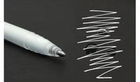 Stylos à encre gel à pointe fine or blanc et argent marqueurs d'art pour papier noir croquis dessin Illustration fabrication de cartes