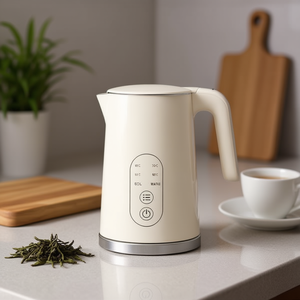 Hervidor Eléctrico con Sensor, 1.7L, 5 Ajustes de Temperatura, 1850W, 220V, Inalámbrico, con Tapa, para Calentar Agua, Té y Café - Product Image 2