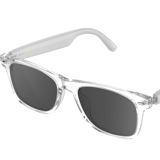 Smart Audio Touch Control Hearing Glasses Fashion Smart Glasses with TR90 Material Frame for Daily Wear Outdoor Use,E13-C