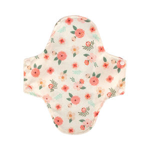 Nouveau produit : Serviette hygiénique réutilisable en coton lavable avec graphène antidérapant, 180 mm/230 mm/280 mm, pour femmes, vente en gros - Product Image 4