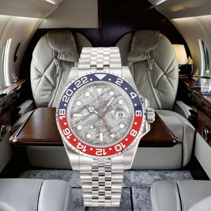 Đồng hồ cơ tự động cao cấp 3285, mặt kính sapphire 40mm, hiển thị hai múi giờ, dây đeo thời trang - Product Image 3