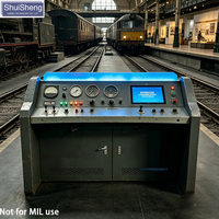 Console d'opérateur ferroviaire haute fiabilité avec conception étanche IP68, intégrateur de système ferroviaire