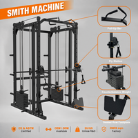 Zoshine – Nouvelle Machine Smith de Fitness à Domicile à Prix Abordable, Équipement d'Entraînement Intégré Multifonctionnel pour la Force