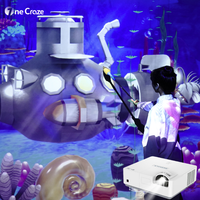 Centro de Entretenimiento Familiar Onecraze, Proyector de Juegos Interactivos con Pintura Mágica en Pared AR, Resolución 1280x800 para Todas las Edades