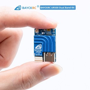 BAYCKRC UR500 2.4G ตัวรับสัญญาณ 500 มิลลิวัตต์ ดูอัลแบนด์ สำหรับโดรนแข่ง - Product Image 5