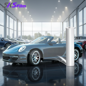 Película Protectora para Autos PPF, Hidrofóbica, Transparente, Mate, TPU, Vinilo para Envolver Autos, Rollos Completos para Carrocería - Product Image 2