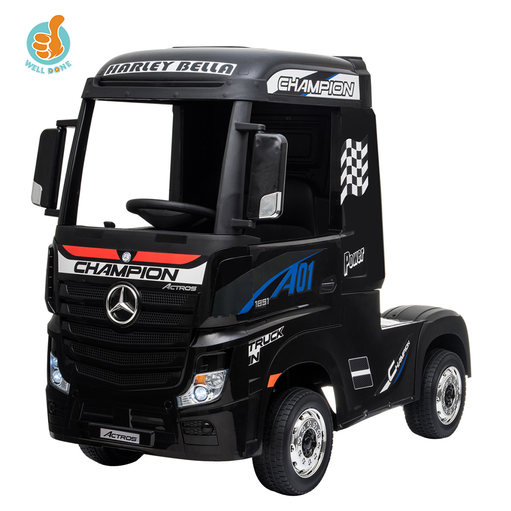 WDHL358 Kids Electric Ride on Baby Car Mercedes-Benz Actros Truck