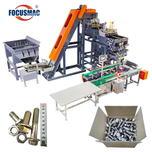 Machine d'emballage de fixations automobiles Focus Machinery, machine de mise en carton de boulons M8-M20 avec fonction de comptage et d'emballage - Product Image 1