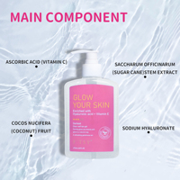 Gel de bronzage organique transparent personnalisé pour porte accélérateur de bronzage intensif Gel de bronzage doux pour peau grasse