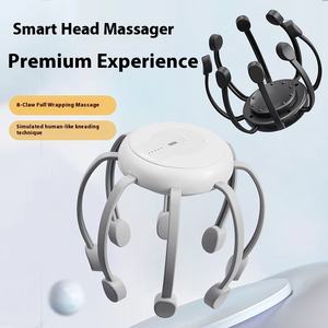 Oktopus-Kopf-Design ABS+PP Material Großhandel Intelligenter Automatischer Kopfmassagegerät Kopfhaut-Massagegeräte China Online Technischer Support - Product Image 4