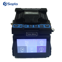 SPTK-4108H de Machine d'épisseuse de Fusion optique Sopto pour l'épissage rapide de fibre monomode 8S Mini épisseuse de Fusion de fibre