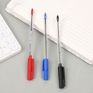 Wholesale ABS Plastic Bullet Type B0625 Ballpoint 1.0mm UV Printing High-Looking Student Simple Transparent Promotional <b>Pen</b> - Product Image 3