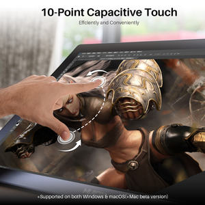 <span class=keywords><strong>Huion</strong></span> <span class=keywords><strong>Kamvas</strong></span> <span class=keywords><strong>Pro</strong></span> 27, Pantalla de Alto Rendimiento de 144 Hz, Tableta Gráfica de 27 Pulgadas y <span class=keywords><strong>4K</strong></span> con Pantalla para Artistas, Diseñadores y Animadores - Product Image 5