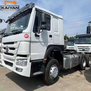 Camion benne d'occasion Howo 371HP 6x4, moteur Weichai, capacité de bulldozing de 19,3 m, conduite à gauche, caméra arrière, 12500 kg, pour transport minier - Product Image 2
