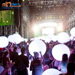 ลูกบอลพีวีซีเป่าลม LED สำหรับงานคอนเสิร์ต พร้อมพัดลมในตัว ลูกบอลแบบอินเทอร์แอคทีฟสำหรับเชื่อมสัมผัสกับผู้ชม (ขนาด 60/80 ซม. ปรับแต่งได้) - Product Image 4