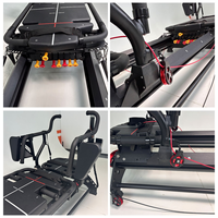 Machine de Pilates Reformer M3K+ professionnelle, silencieuse, avec poulie et résistance réglable, équipement pour salle de sport et studio de Pilates