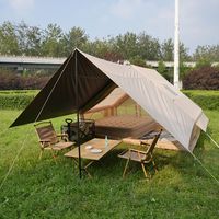 Tente de camping familiale d'extérieur portable personnalisée en tissu Oxford imperméable, auvent de maison, tente de camping gonflable OEM étanche