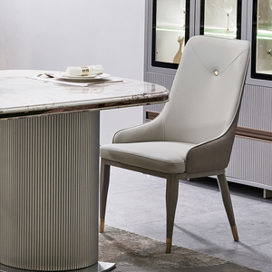 Juegos de <span class=keywords><strong>Comedor</strong></span> Completos de Lujo de Madera para 6 Personas Muebles para el Hogar Lujosa Mesa de <span class=keywords><strong>Comedor</strong></span> Grande Moderna de Madera y Mármol con <span class=keywords><strong>4</strong></span> <span class=keywords><strong>Sillas</strong></span> - Product Image 6