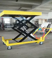 Pneumatische lifting platform systeem met wielen