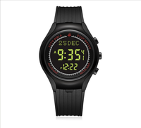 Jam Tangan Arab Al Harameen Sport Couple Azan Prayer Islam dengan Ketahanan Air 3 Bar HA-6501