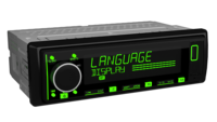Lecteur MP3 DSP pour voiture, autoradio simple DIN, Bluetooth 6.0, stéréo avec réglage de la scène sonore, FM AM RDS et éclairage RGB