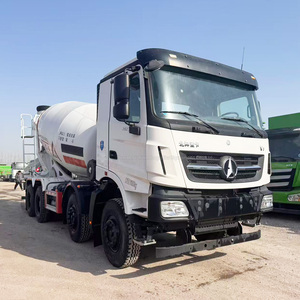 Fabrikpreis BENBEI 8x4 Modell 14-Rad 12M3 Betonmischer-LKW mit Pumpe Hocheffizienter Motor mit Lager - Product Image 3