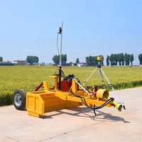 Niveleur tracteur d'agriculture hydraulique, 8 pieds, niveau terrestre, hydraulique, avec contrôleur laser pour la vente