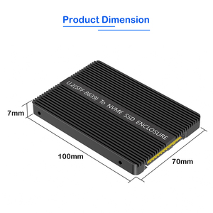 <span class=keywords><strong>M2</strong></span> NVME SSD zu U.2 SFF-8639 2,5-Zoll NGFF M.2 Key-M zu <span class=keywords><strong>U2</strong></span> <span class=keywords><strong>Adapter</strong></span> SSD-Gehäuse Konvertiert NVME M.2 SSD zu U.2, Kein SATA - Product Image 5