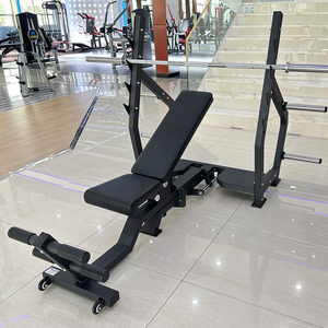 Panca Multifunzione per Sollevamento Pesi Regolabile in Posizione Piatta, Inclinata e Declinata - Product Image 2