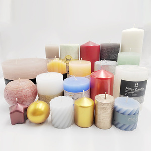 LITBRIGHT, venta al por mayor, boda, iglesia, oración, Extra grande, alto, largo, quema, sin perfume, marfil, velas de Pilar Blanco Real - Product Image 4