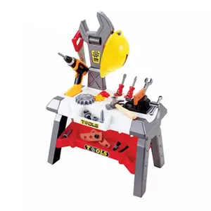 Meninos fingir jogar 44pcs bricolagem elétrica, ferramenta, mesa brinquedos