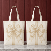 Sac de rangement en toile de Noël grande capacité, stock disponible et conception personnalisée pour les commandes importantes