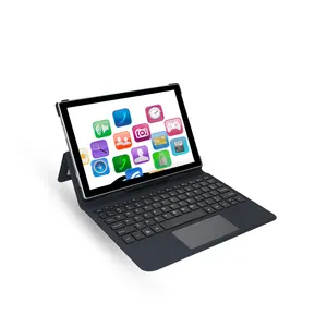 10.1 inç Octa çekirdek RAM/ROM 4GB + 64GB 2 + 8 MP FHD 4G cep telefonları oyun dizüstü bilgisayarlar 2in1 dizüstü bilgisayar netbook Tablet