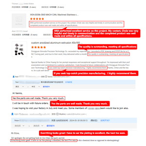 خدمة طحن وخراطة <span class=keywords><strong>CNC</strong></span> عالية الدقة بخمسة محاور لتصنيع المعادن المخصصة من الألومنيوم المؤكسد والنحاس والفولاذ المقاوم للصدأ - Product Image 6