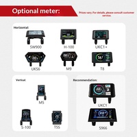 Kit de conversion de vélo électrique 52V 2000W avec moteur à moyeu à engrenages à entraînement arrière, jante MTX39 et contrôleur trois modes 45A