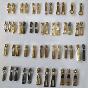 Zipper Slider <b>Puller</b> OEM Factory Custom Brand Logo Nickel Free Metal Auto Lock Zinc Alloy Painted - Product Image 4