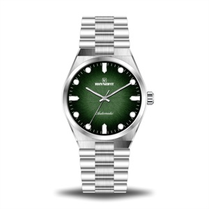 High Quality Polished 100 Meter Automatic Wristwatch Man Casual <b>Bracelet</b> Custom Gradient Dial Watch <b>Men</b> Mechanical Watches - Product Image 4