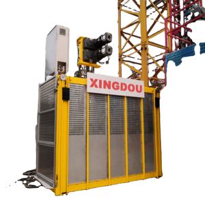 Alimak Lifter konstruksi Builders lift personil kerekan untuk proyek konstruksi di bawah gigi roda gigi Motor inti - Product Image 1