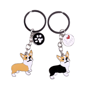Llavero Corgi Personalizable Directo de Fábrica en Oferta, Llavero de Perro Personalizado para Amantes de Mascotas, Logotipo/Diseño Personalizado Disponible - Product Image 2