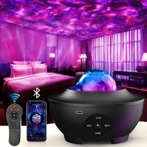 Smart Star Night Starry <b>Projector</b> <b>Light</b> Projection <b>Laser</b> Sky Star <b>Projector</b> BT Music Speaker Galaxy <b>Projector</b> for Bedroom Gift - Product Image 1