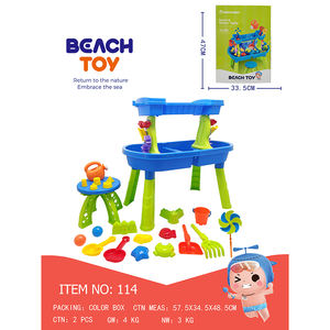 Pelle <span class=keywords><strong>à</strong></span> creuser de plage certifiée <span class=keywords><strong>à</strong></span> trois couches et jouet de table <span class=keywords><strong>à</strong></span> eau en <span class=keywords><strong>sable</strong></span> en <span class=keywords><strong>plastique</strong></span> divers styles pour le plaisir en plein air en été - Product Image 2