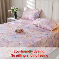 Parure de draps en coton 100 % personnalisée en gros – Draps-housses et draps plats super doux pour lits Queen et King Size
