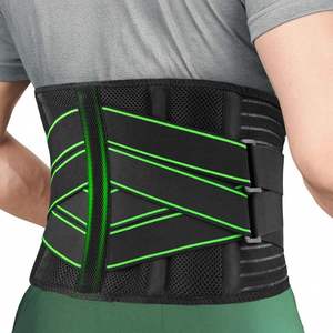 Ceinture de soutien lombaire orthopédique respirante à compression avec coussin lombaire amovible - Product Image 4